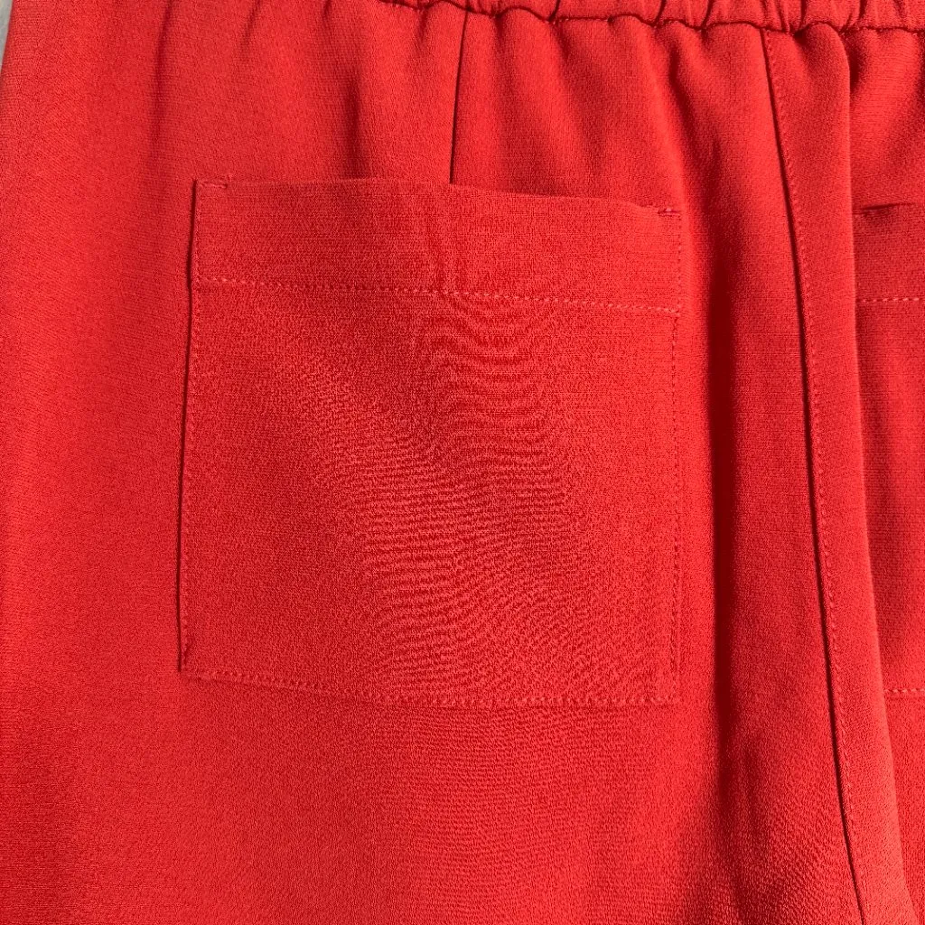 Theory Northsound Cargo Joggers Pants Women's 2 Red Oak Trousers Career Chic NWT - Image 12