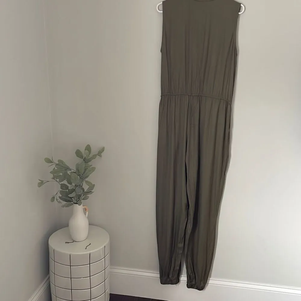 NWT Waimea Olive Green Jumpsuit. Size Large.‎ Green - Image 5