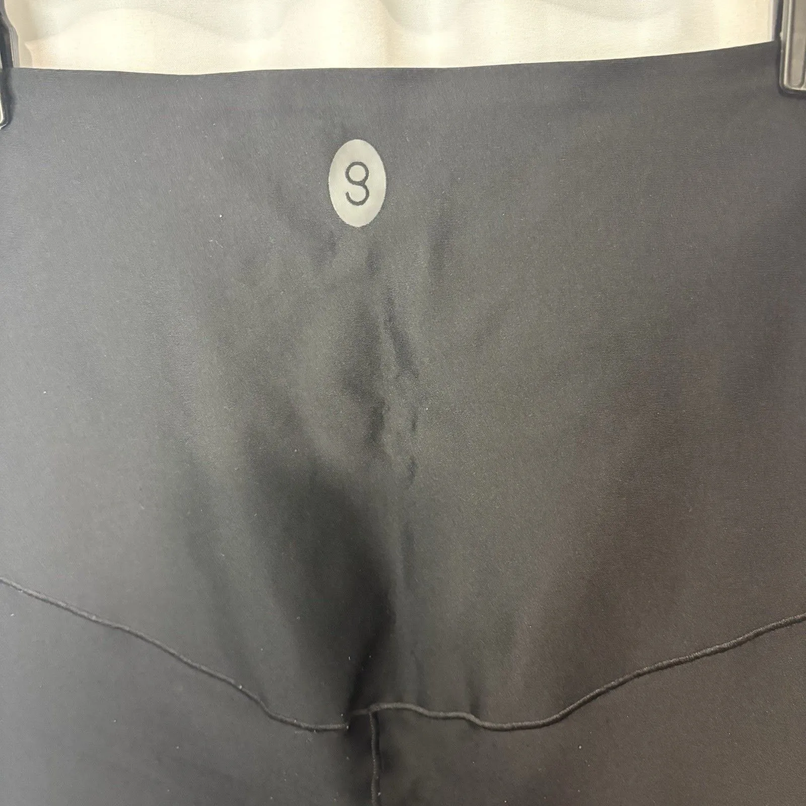 The GLOWE Maternity Legging 26" Medium Black Stretch Back Support Postpartum Size undefined - Image 9