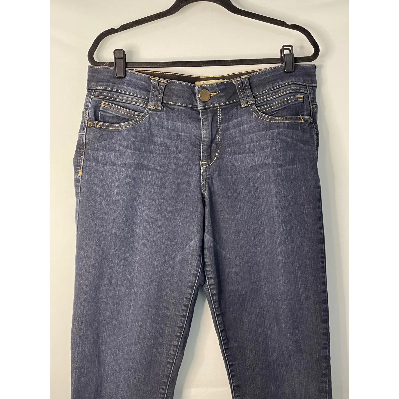 Democracy Women Size 14 Ab Technology Dark Wash Skinny Jeans - Image 3