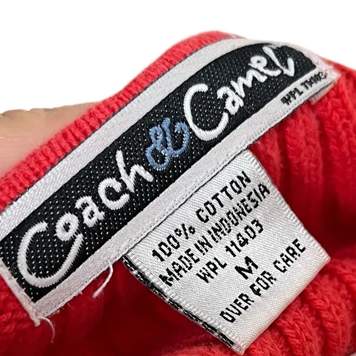 Y2k Halter Knit Fitted Stretchy Sweater Type Top Pink Red Orange A29 Size M - Image 10