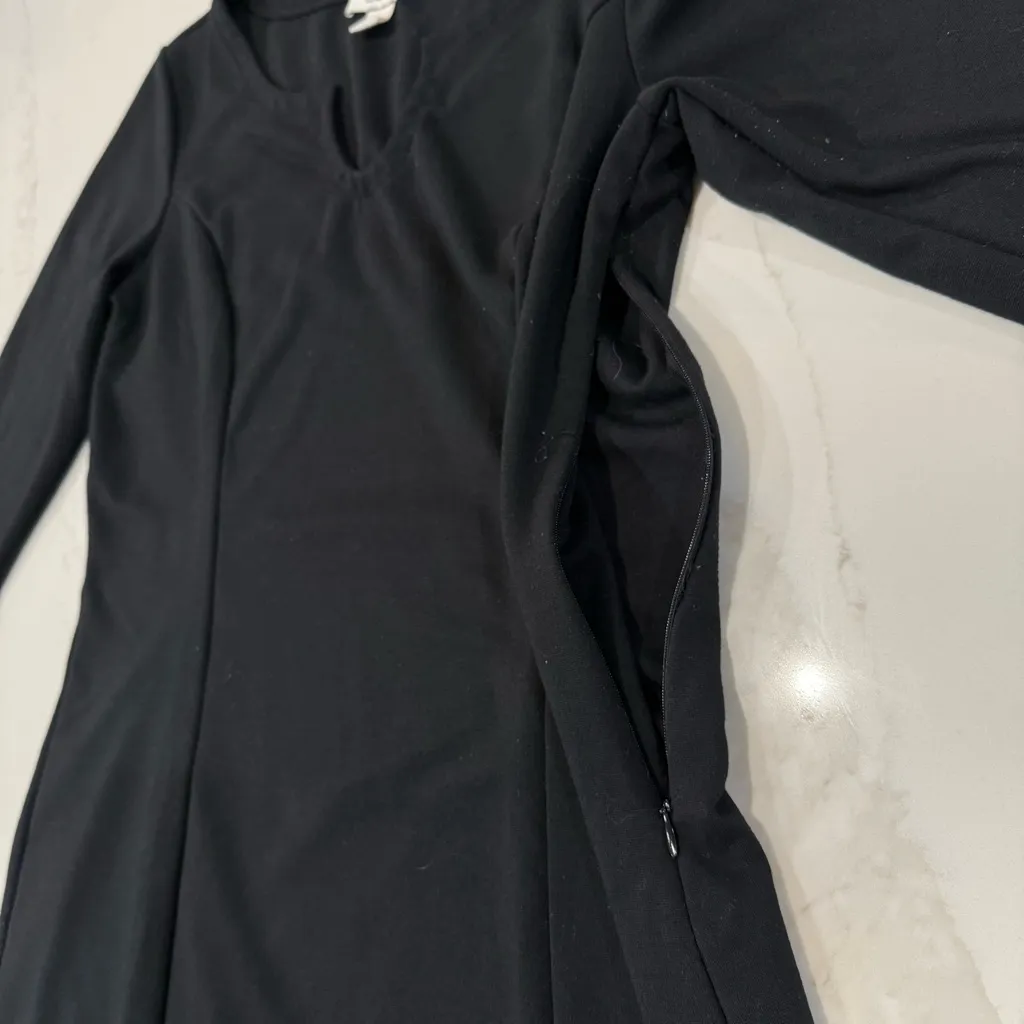 Ann Taylor LOFT 3/4 Sleeve Bodycon Cocktail Dress Women’s 10 Little Black Dress - Image 6