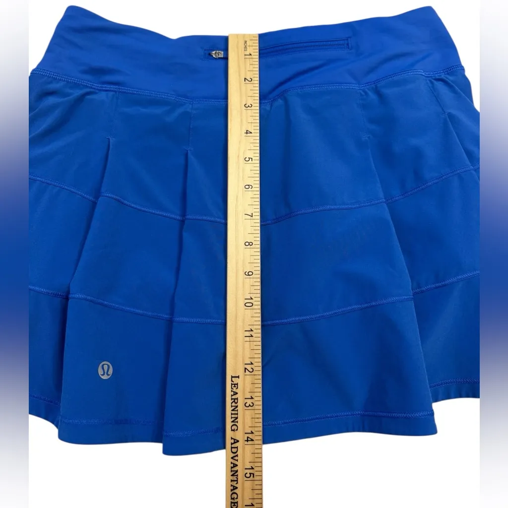 Lululemon Pace Rival Skirt Blue Size 6 Tall - Image 8