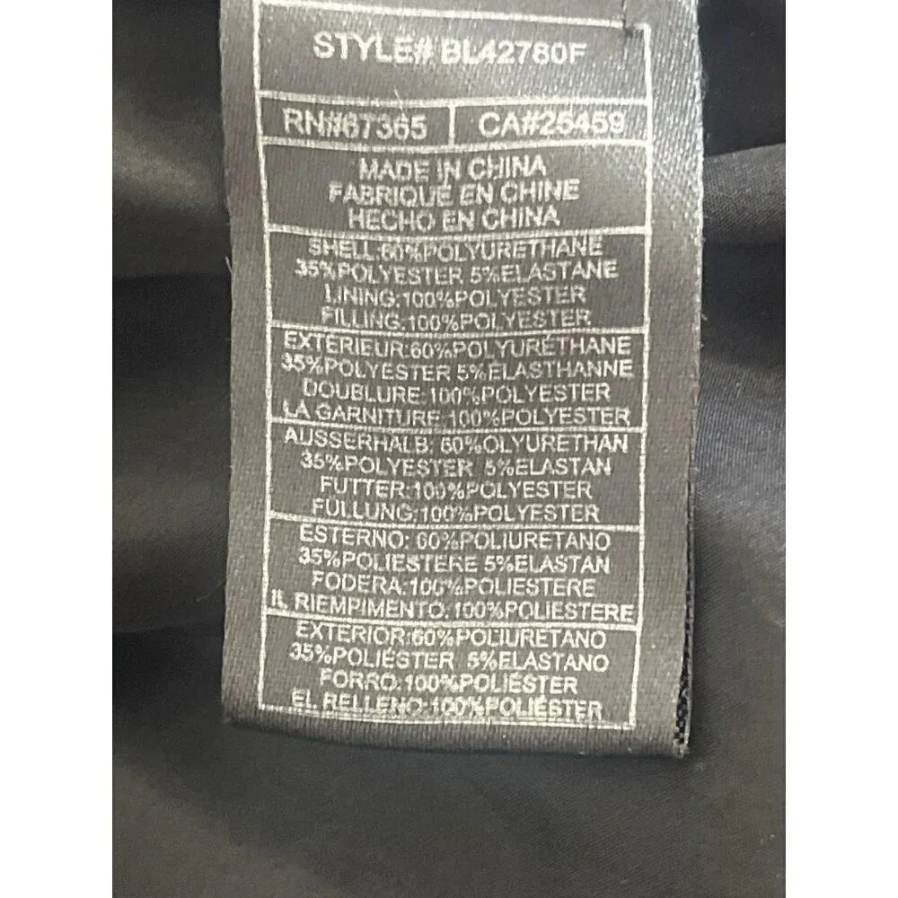 BB Dakota Cloud Shine Puffer in Black Small Womens Coat Jacket - Image 8