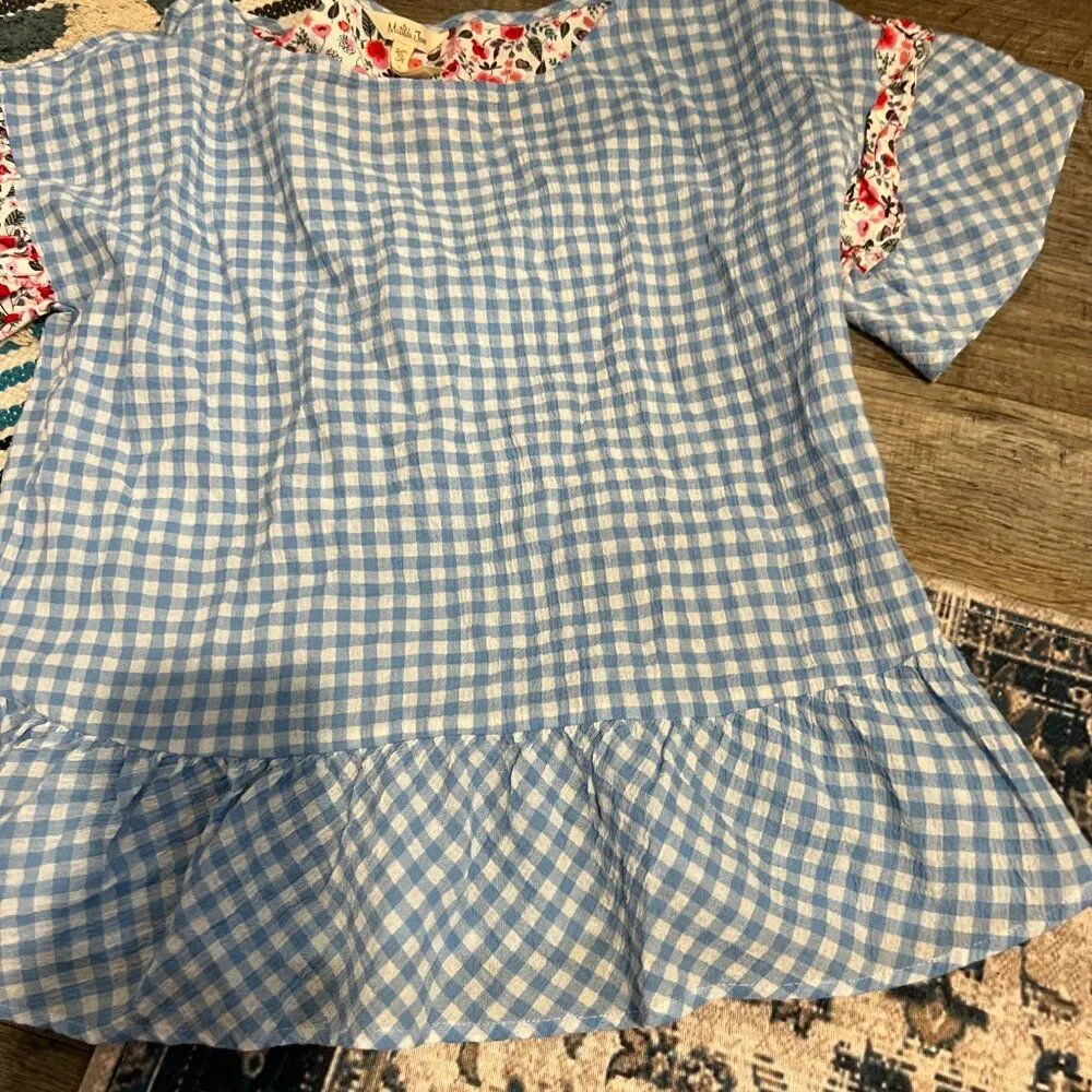 Matilda Jane Wish You Were Here Rural Route Cottagecore Top - Image 7