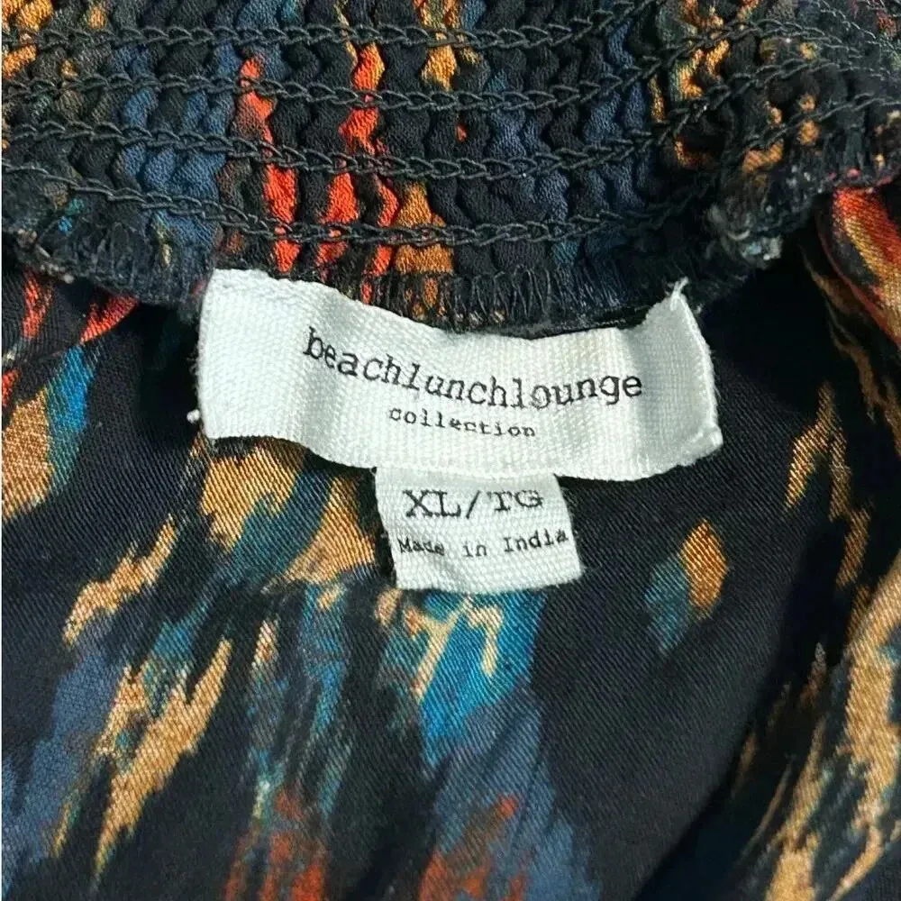 BeachLunchLounge Collection Top Size XL Boho Shirt Flowy Bohemian - Image 3