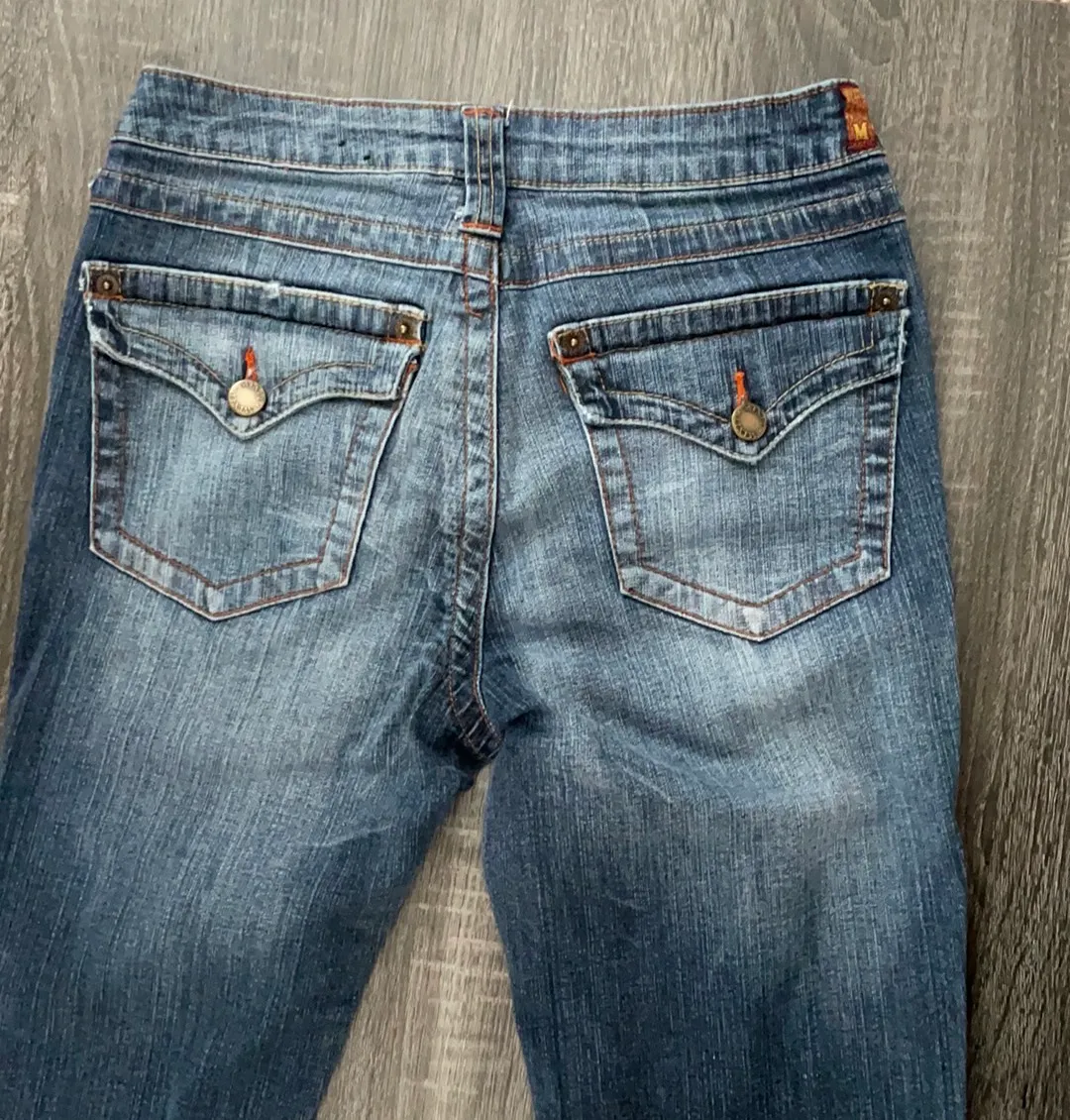 Mixit Jeans size 2 boot cut angled hem - Image 5