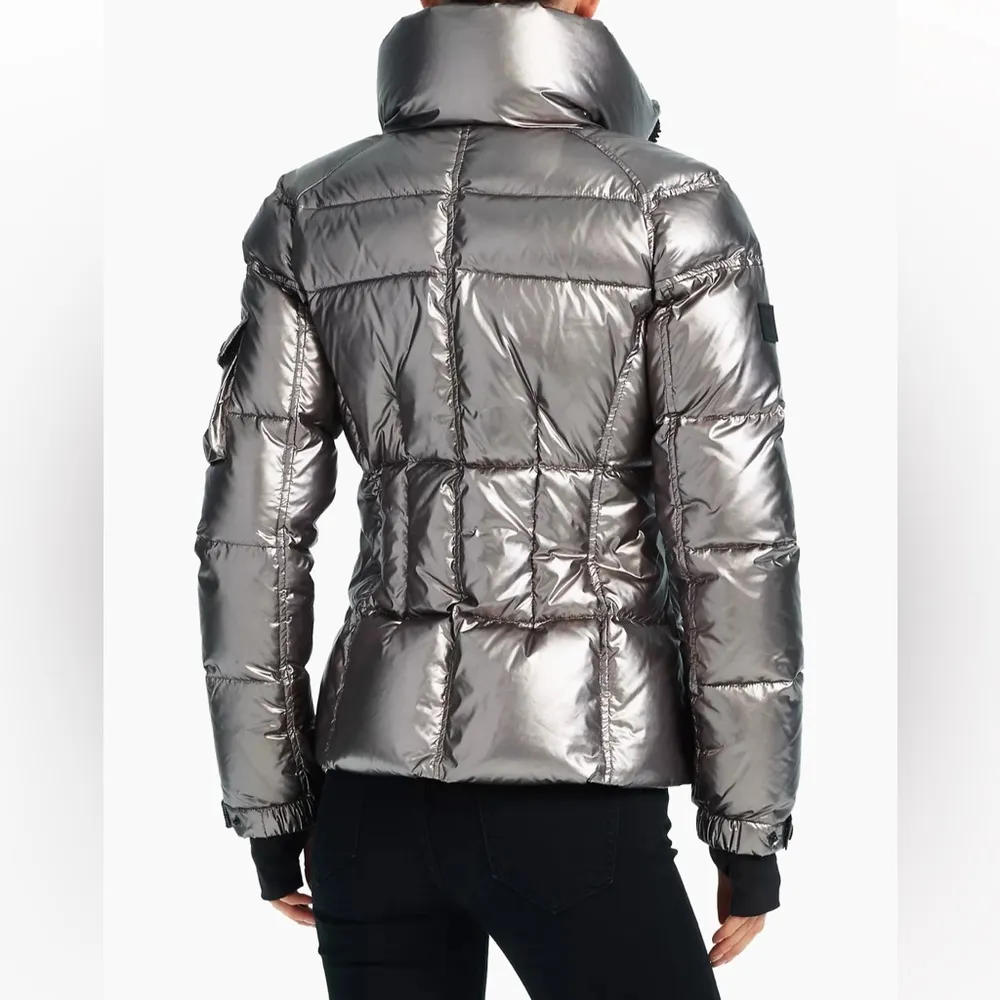 SAM. Freestyle Down Puffer Jacket in Gunmetal size Small (S) - Image 3