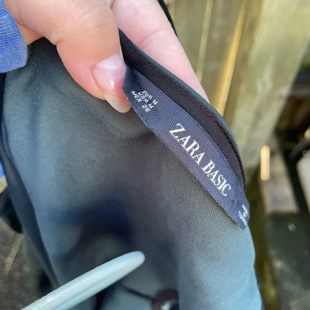 ZARA OLIVE GREEN SILKY CAMISOLE TOP - Image 5