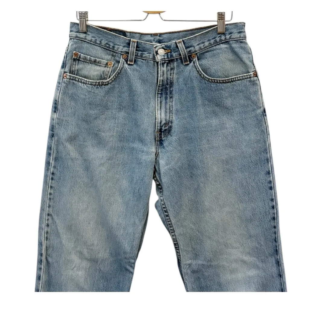 Vintage Levi's 550 Made in USA 2000 Relaxed Fit Jeans Size 34 - Image 3