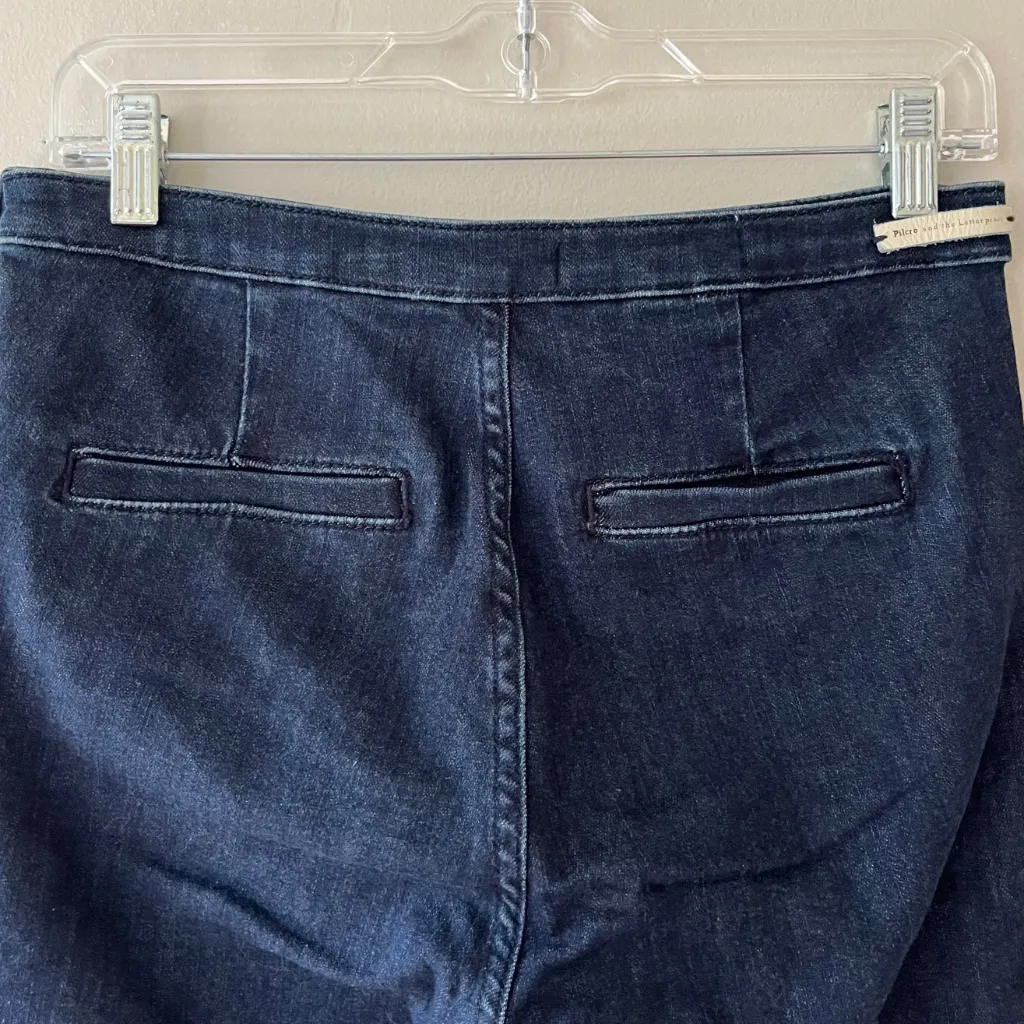 Anthropologie Pilcro Sz 27 Denim Jeggings Mid Rise Jeans‎ Capri Pants - Image 10