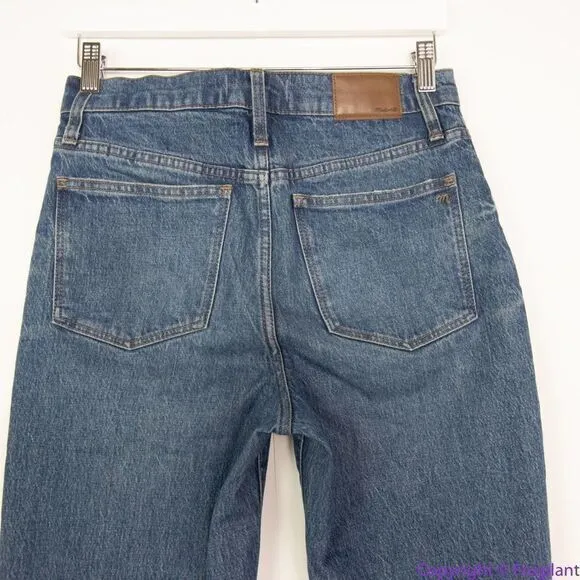 Madewell Classic Straight Jeans in‎ Corson Wash, 25 - Image 8