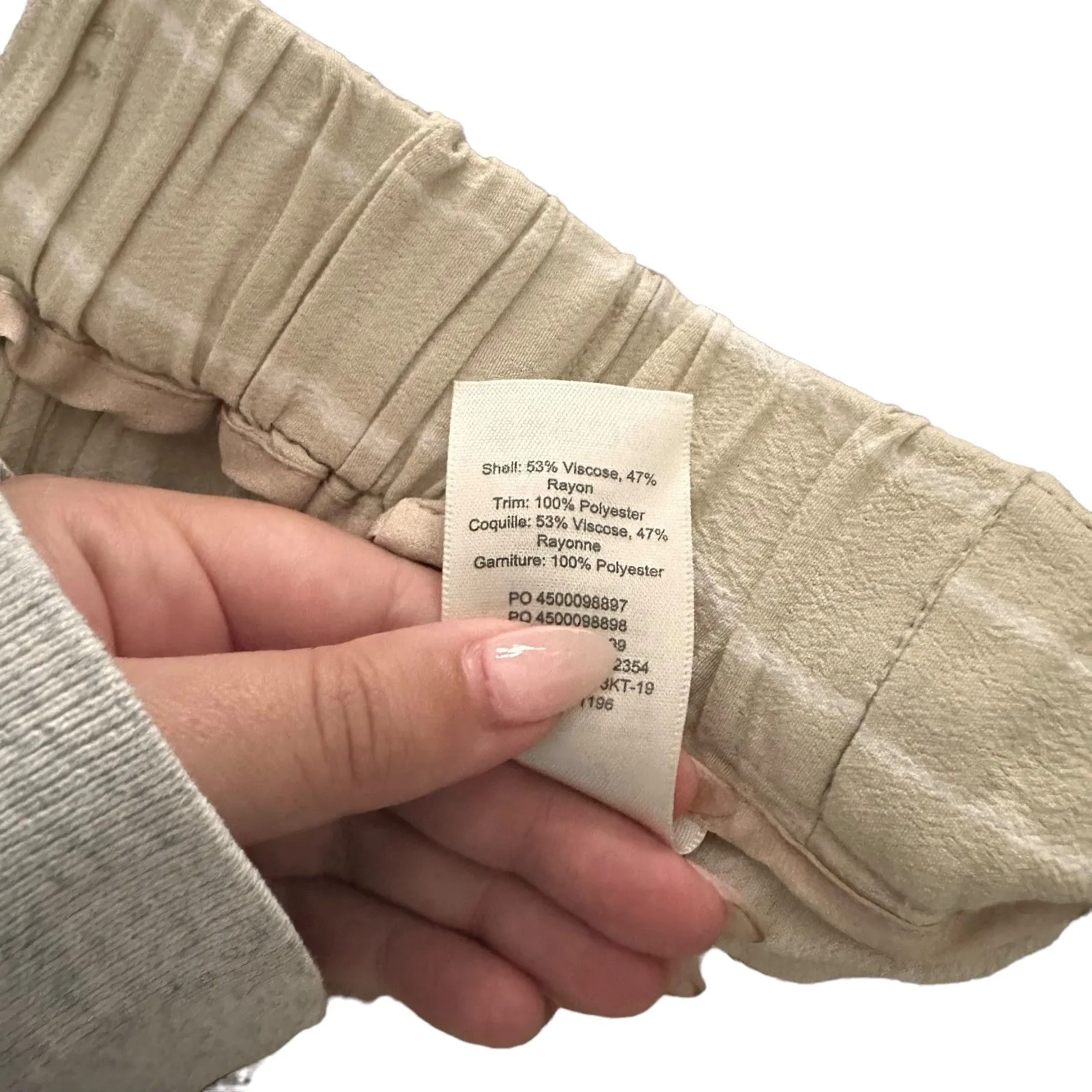 ARITZIA Wilfred Faun Cropped Wide Leg Pant Sz XS‎ - Image 6