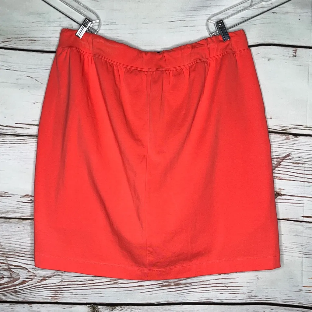 CJ Banks NWT Size 1X 16/18W Pink Lace Trim Knit Skort - Image 2