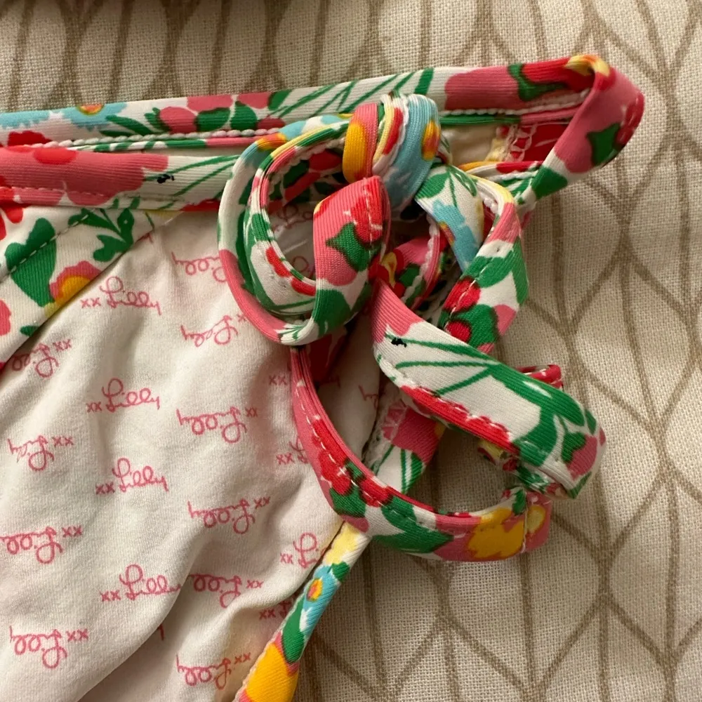 EUC Lilly Pulitzer Ants on Parade Bandeau Bikini, M - Image 4
