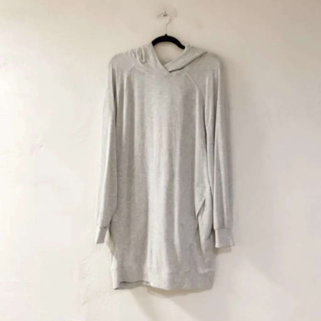 Lululemon Seek Stillness Hoodie in Heathered Core Ultra Light Grey M/L - Image 2