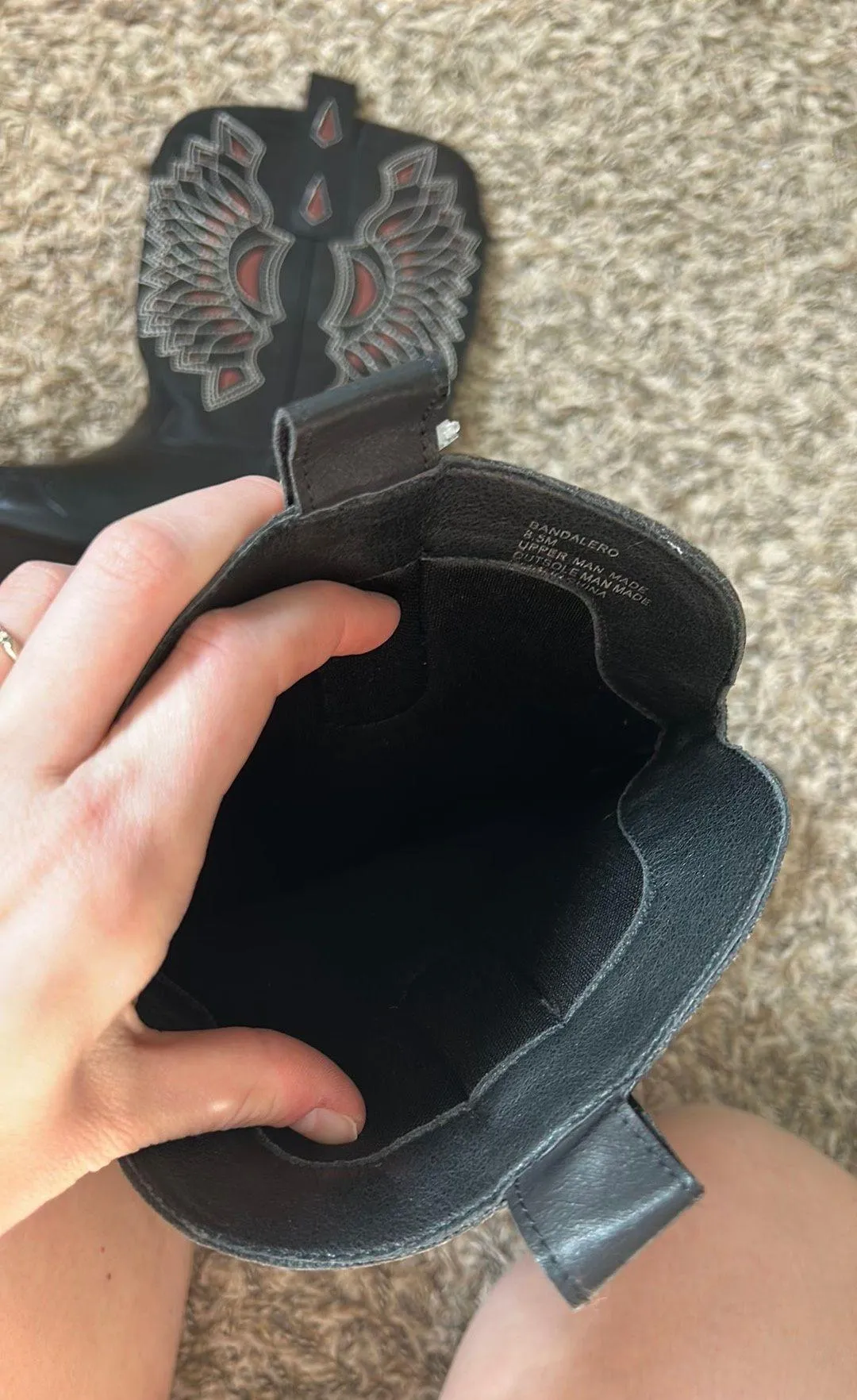 Coconuts Cowgirl Boots Size 8.5 - Image 3