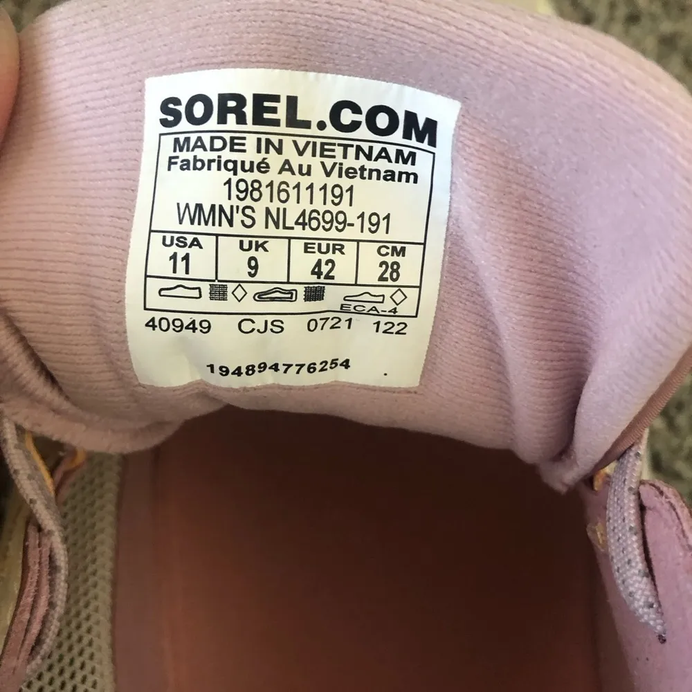 Sorel women’s mesh kinetic sneakers style 4699-191 size 11 - Image 7