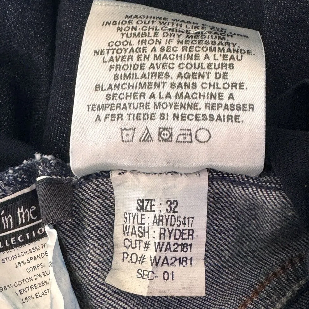 Joe’s Jeans W32 Socialite Maternity Jeans Bootcut Ryder Wash - Pea in the Pod - Image 9