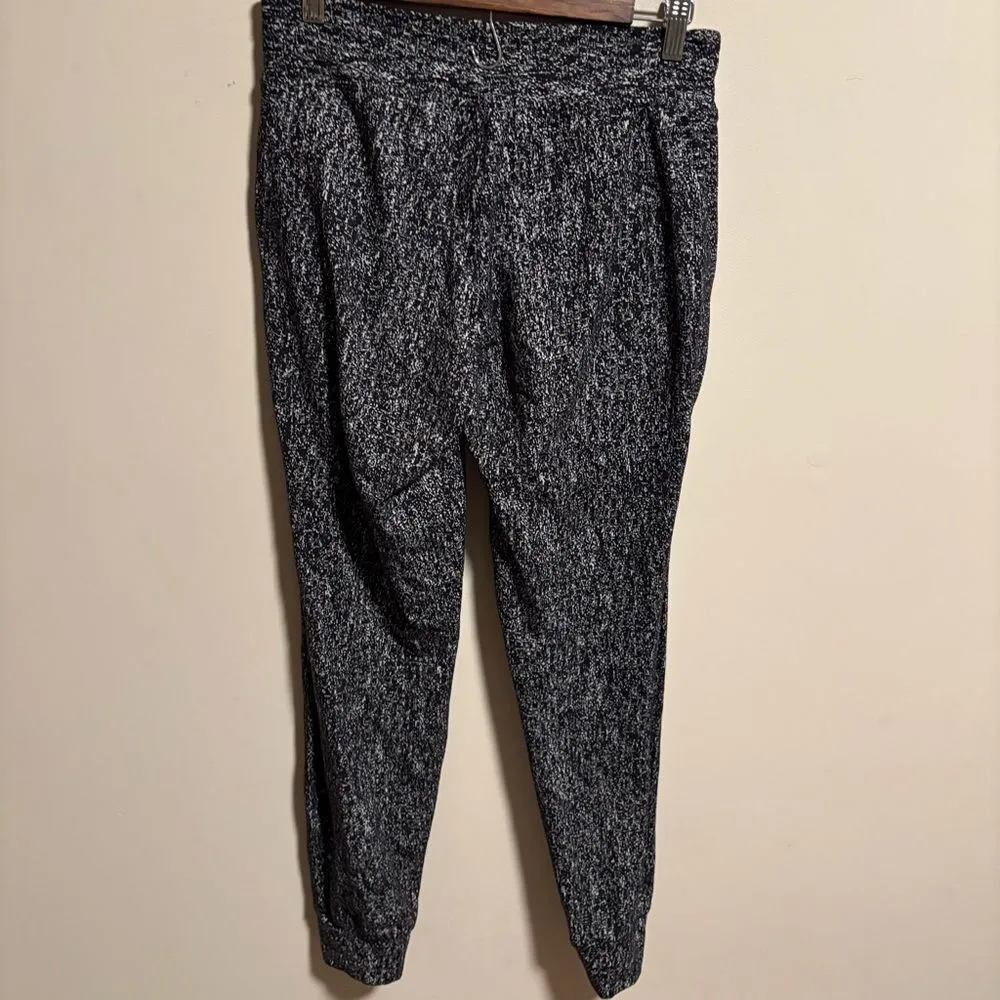 Lululemon Ready To Rulu Pant Running Luon Suited Jacquard Black White- Size 6 - Image 4