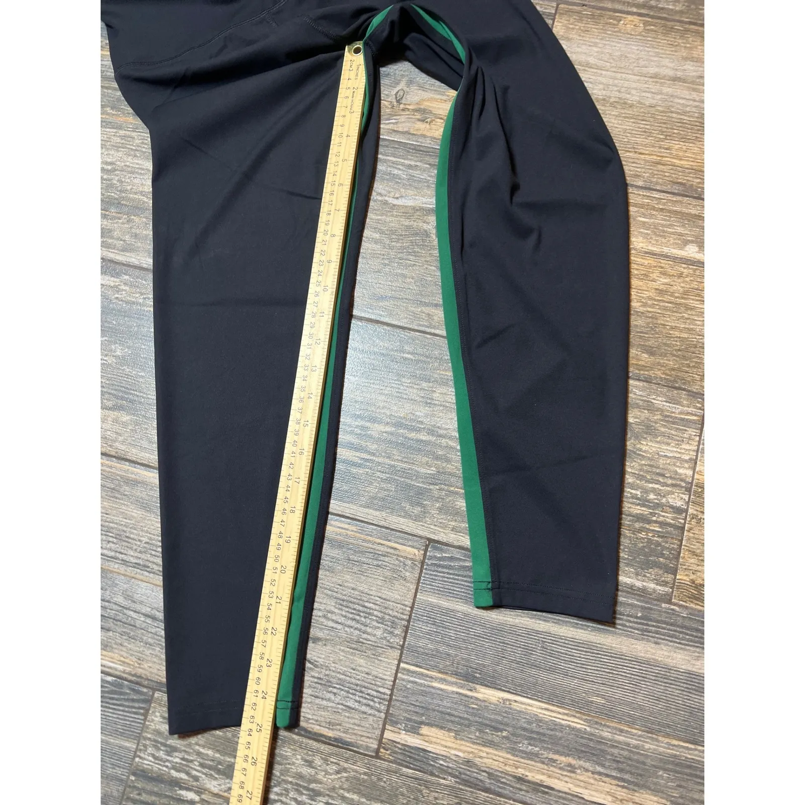 NWT Splits59 Easton Rigor High Waist 7/8 Black Green Leggings Womens XL Gym Yoga - Image 7