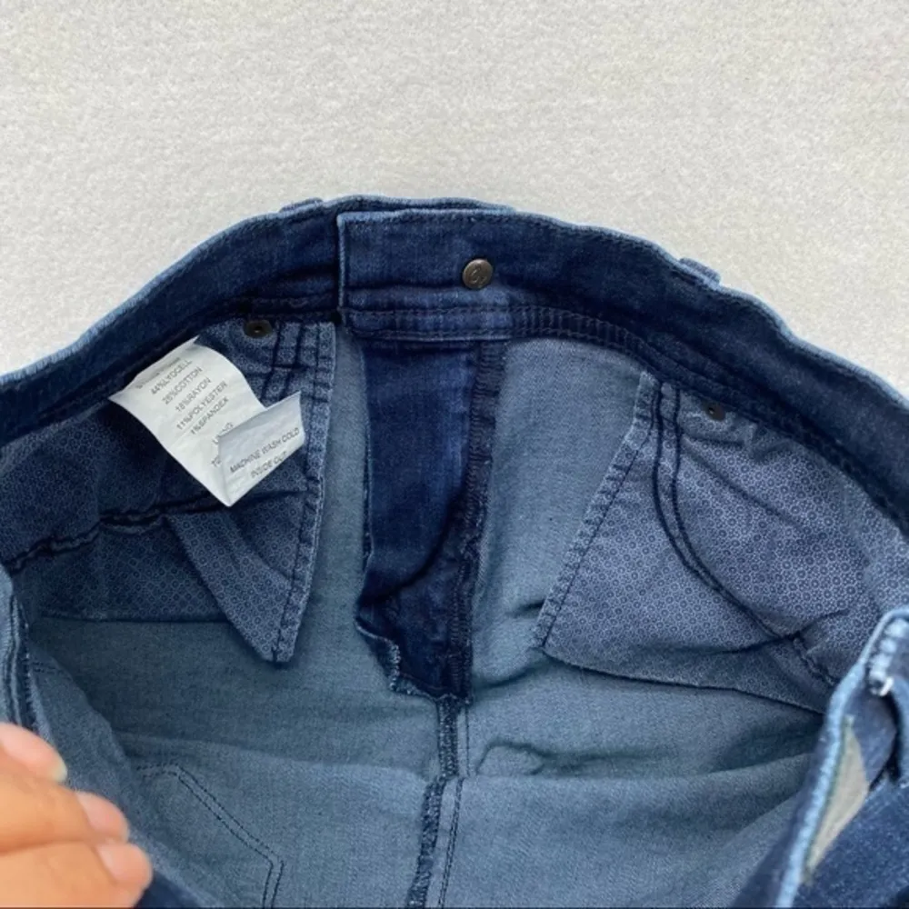 Level 99 Tanya High Rise Cropped Skinny Jean‎ Blue Size 27 - Image 14