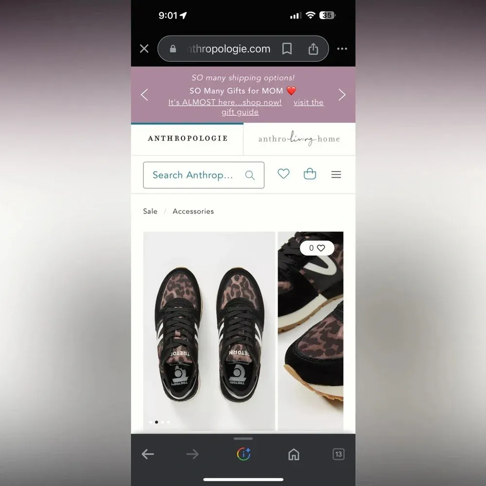 Tretorn Loyola Leopard-Printed Sneakers from Anthropologie size 8 - Image 11