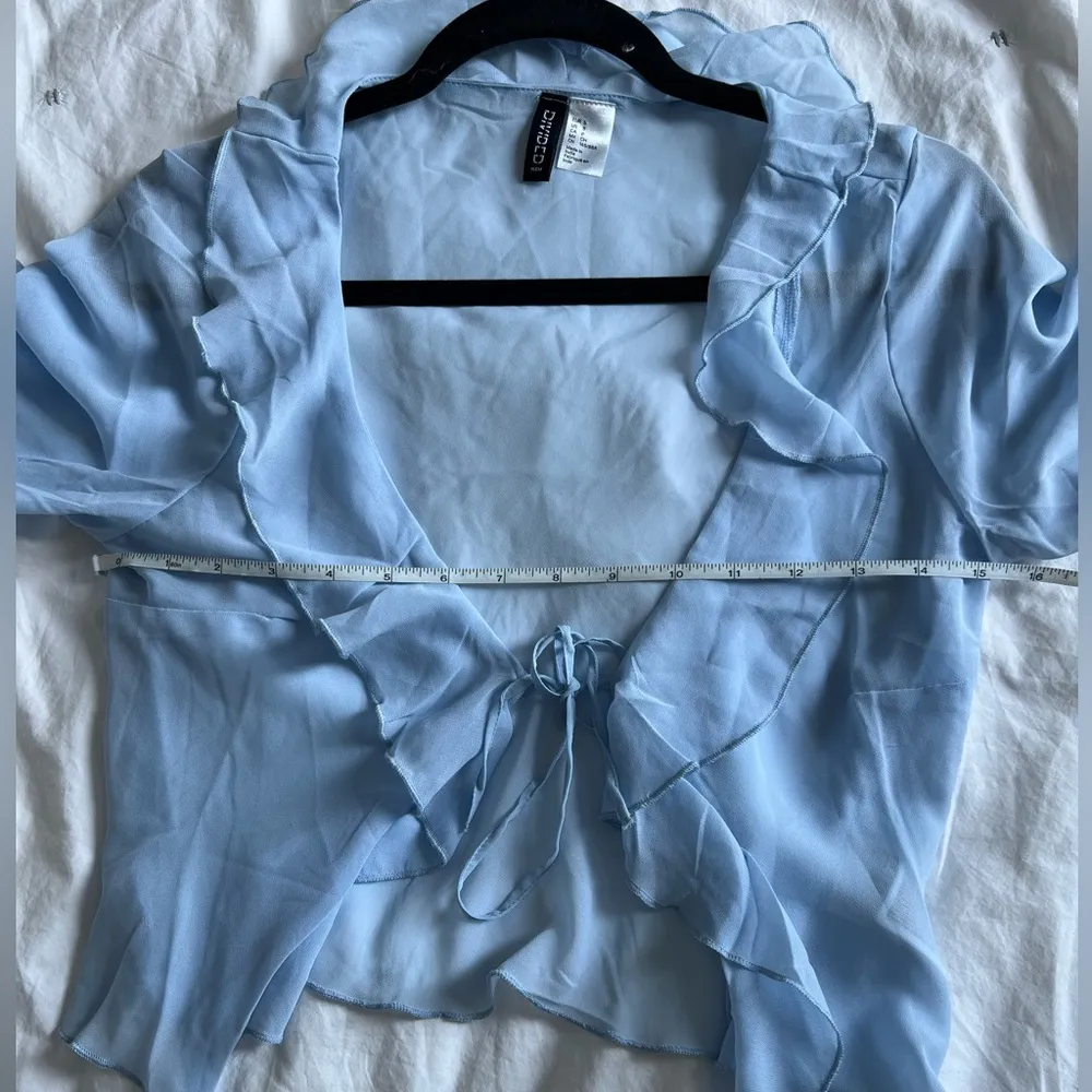 Flowy Tie Front Top - Image 4