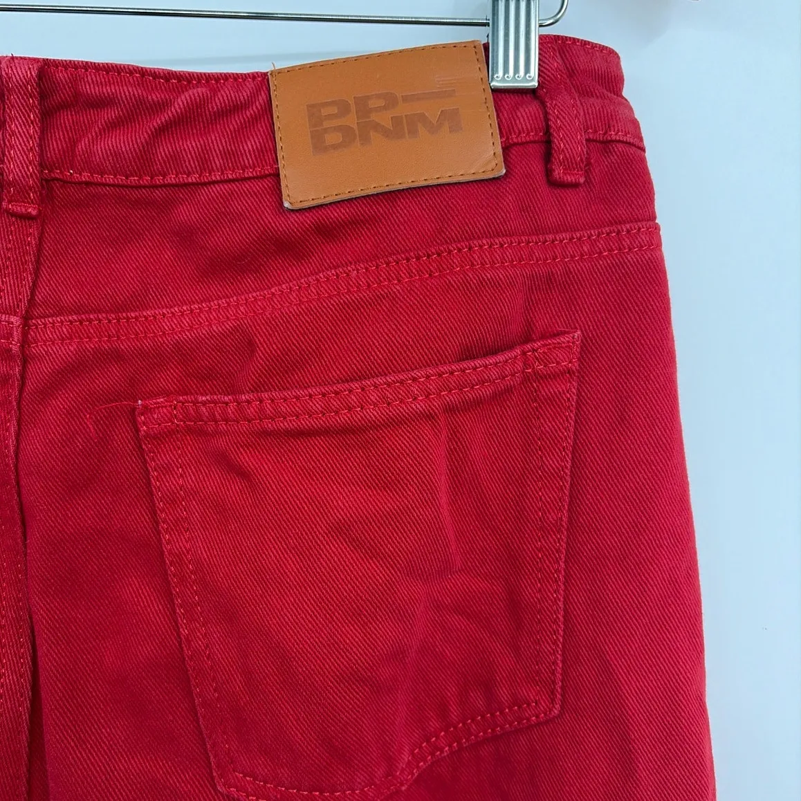 Princess Polly Wide Leg Red Jeans Sz 10 Y2K Street Indie Sleaze Festival Edgy - Image 6