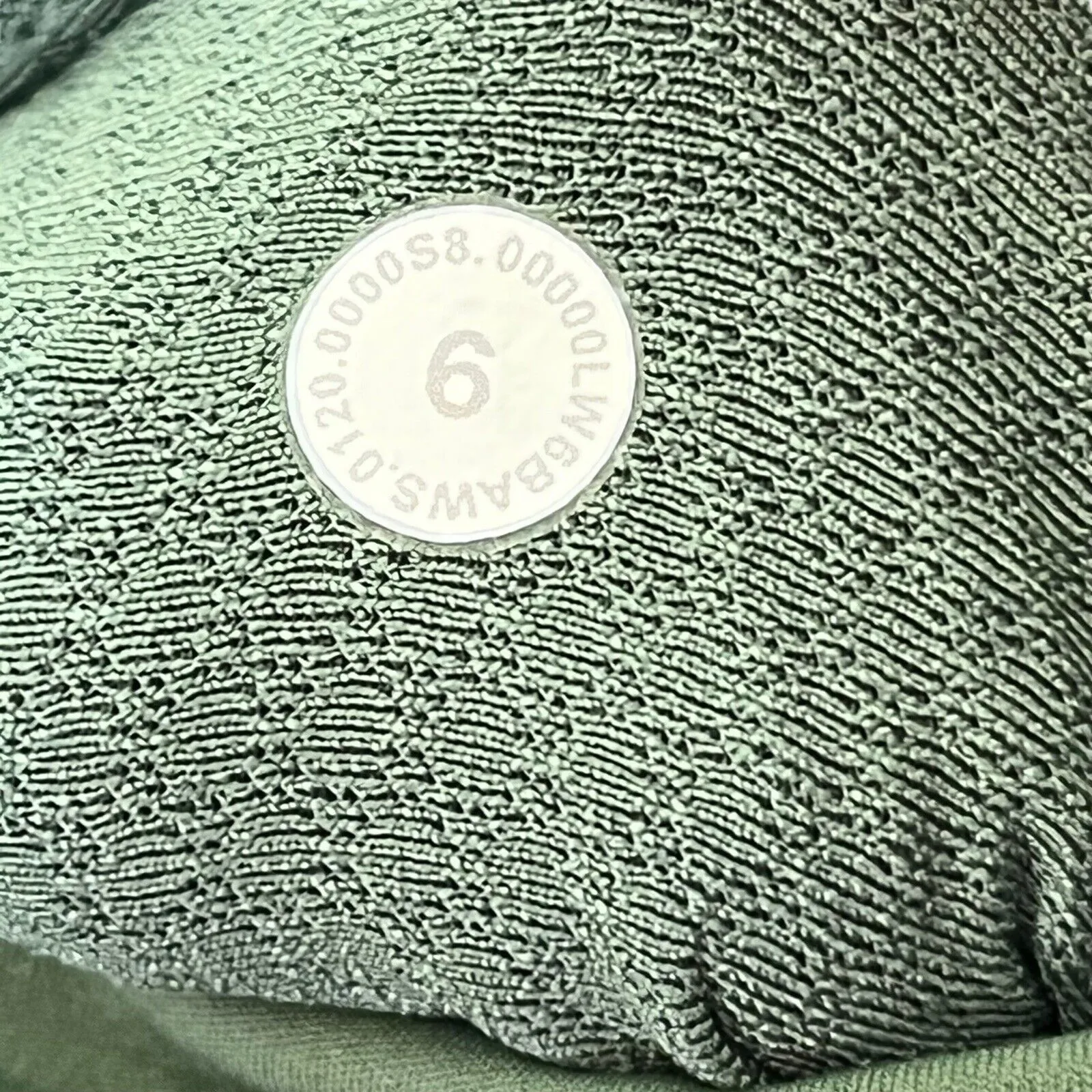 Lululemon Uncovered Strength Leggings Women’s 6 Green Mesh Crop High Rise Gym - Image 12