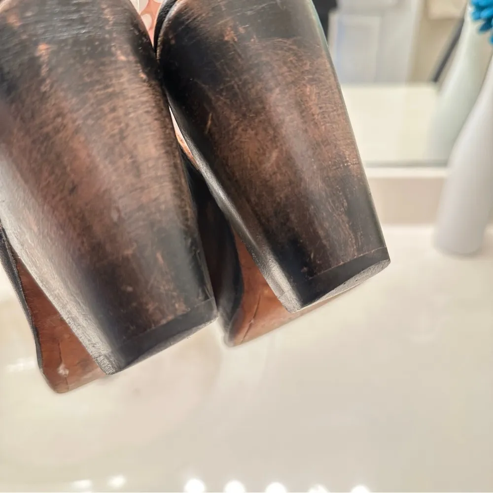 Freebird by Steven Brown Ankle Boots with Distressed Leather Chunky Heel 9 Shoes - Image 8