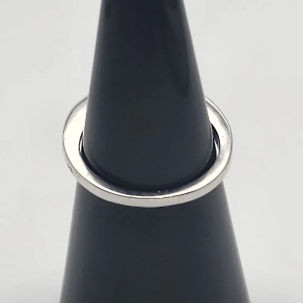 Nevada Silver Mine Silver Tone & CZ Ring (6) - Image 4