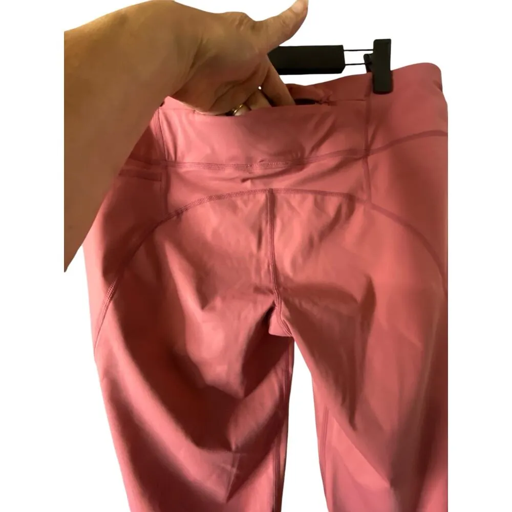 Sweaty Betty Women's 12 Power Workout Leggings 7/8 Length Adventure Pink NWT - Image 4