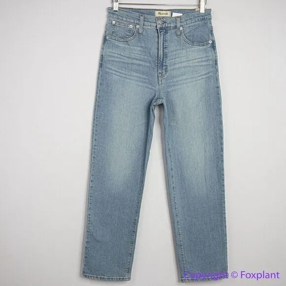 NEW Madewell The Perfect Vintage Straight Jean‎ in Danby Wash, 28, ND515 - Image 3