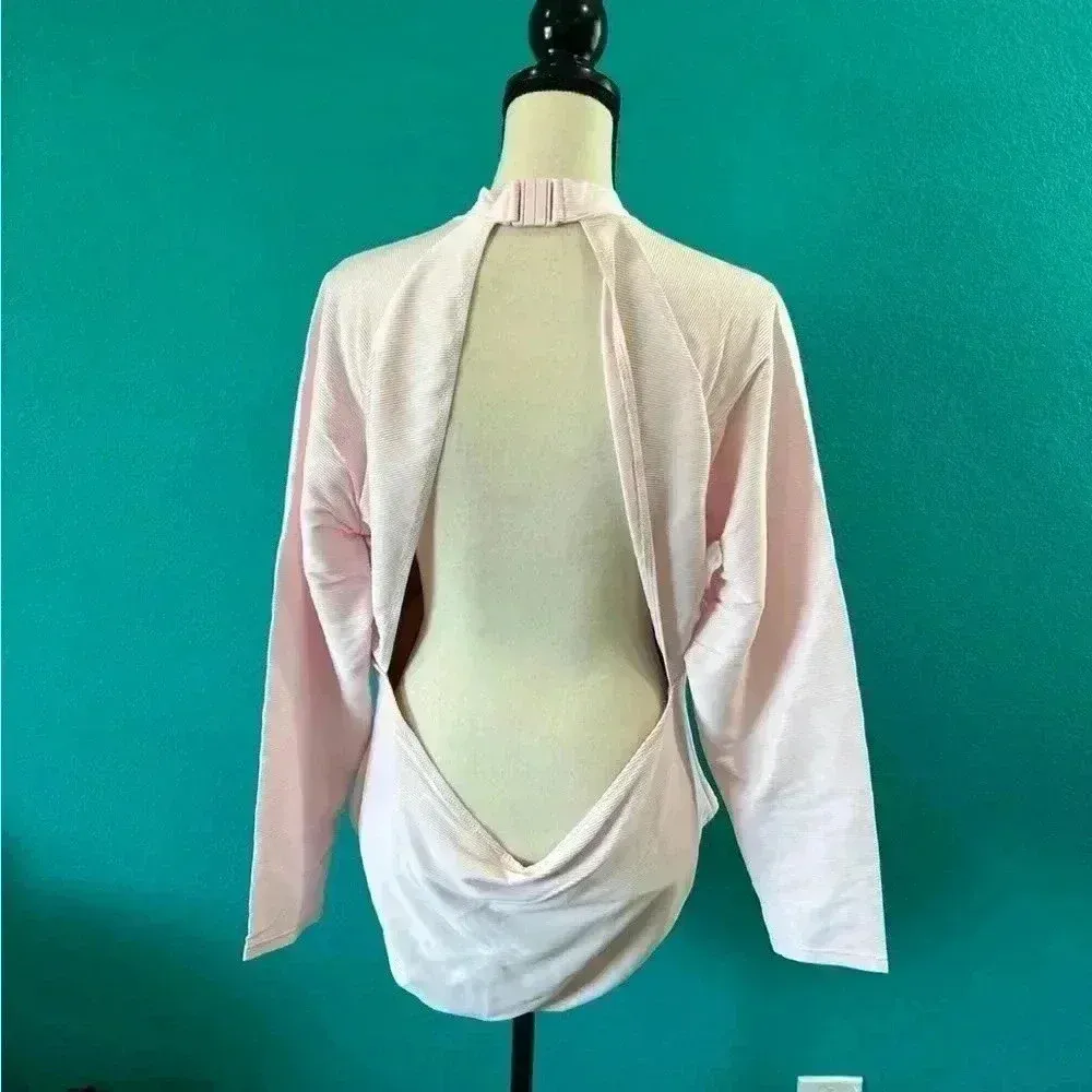 New with tags J crew Active ribbed long-sleeve one-piece in size 22 - Image 5