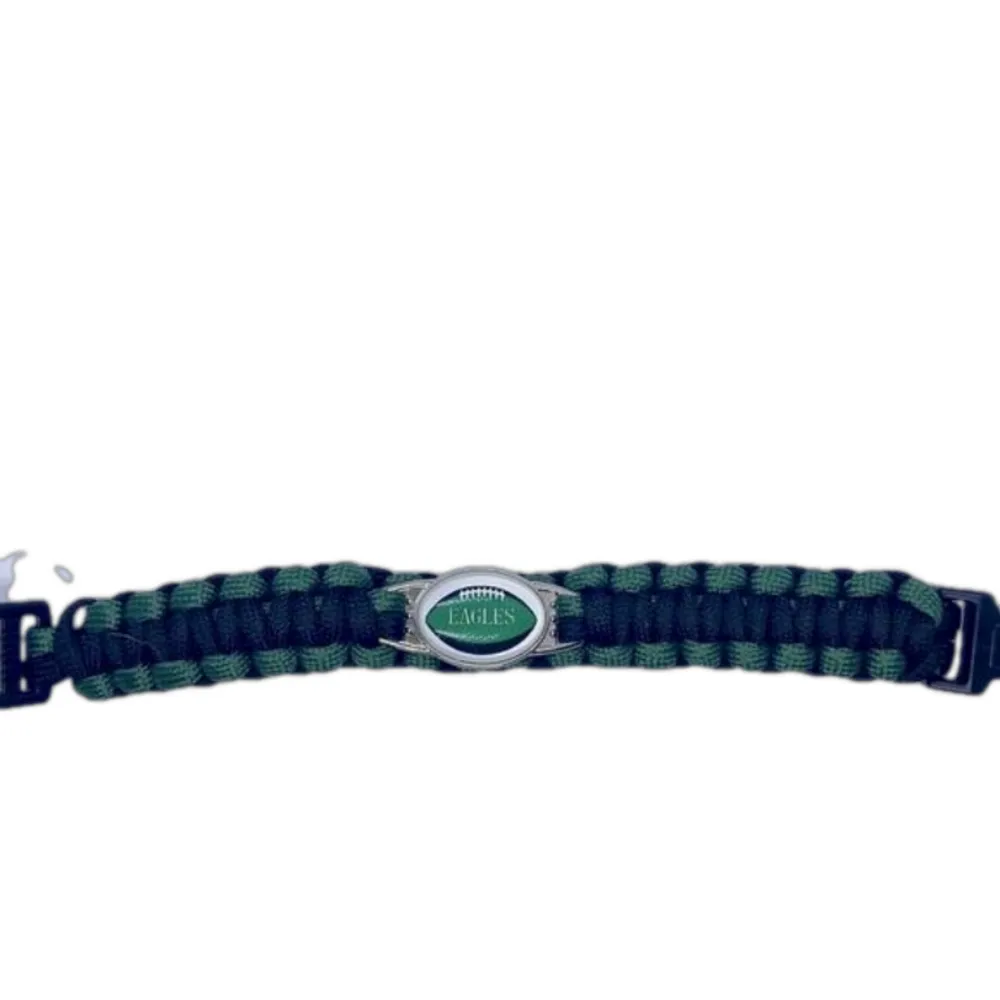 New Philadelphia Eagles paracord bracelet green black Fly Eagles Fly eagles fan - Image 4