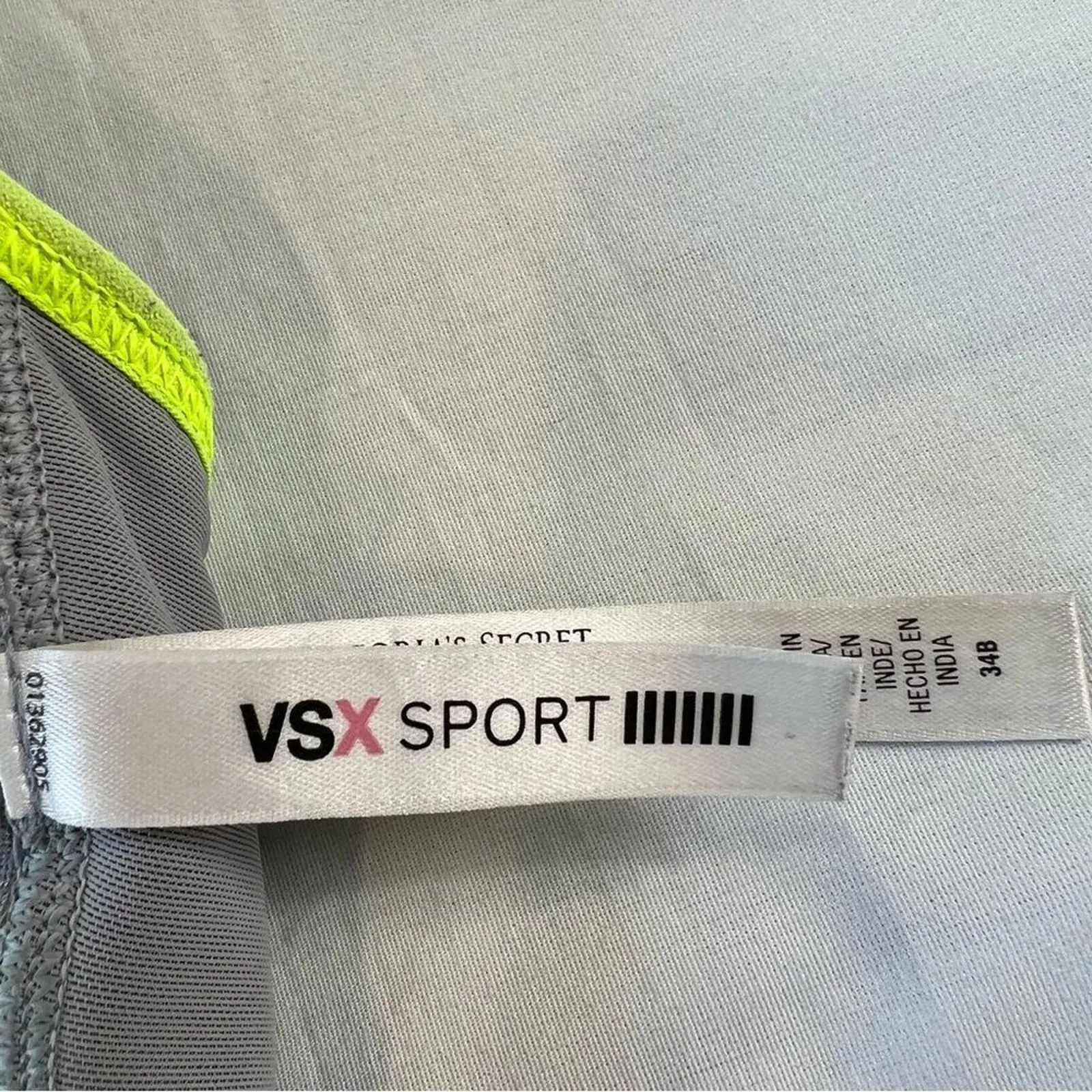 Victoria's Secret 34B VSX Sport Yellow High Impact Sports Bra with Underwire - Image 5