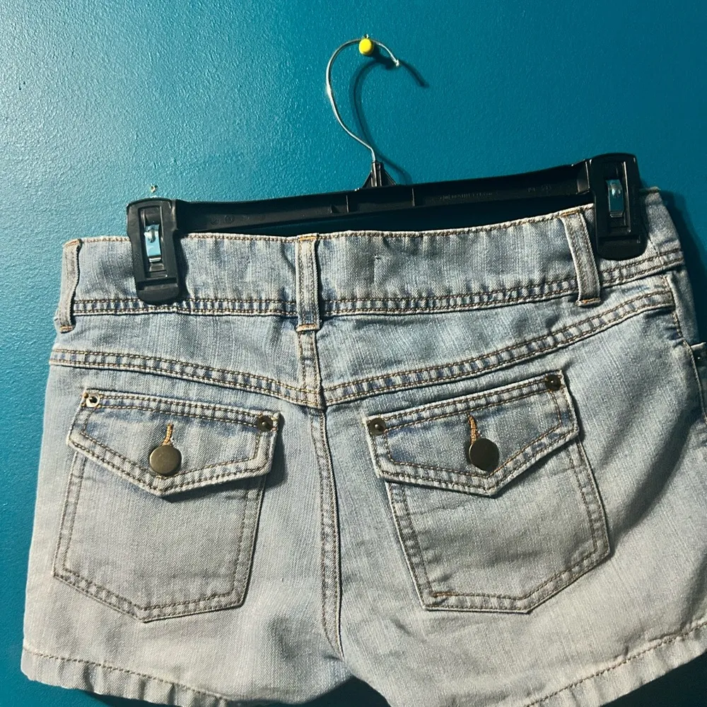 Tyte Jeans Blue Jean Shorts Distressed Summer Style Size 3 - Image 4