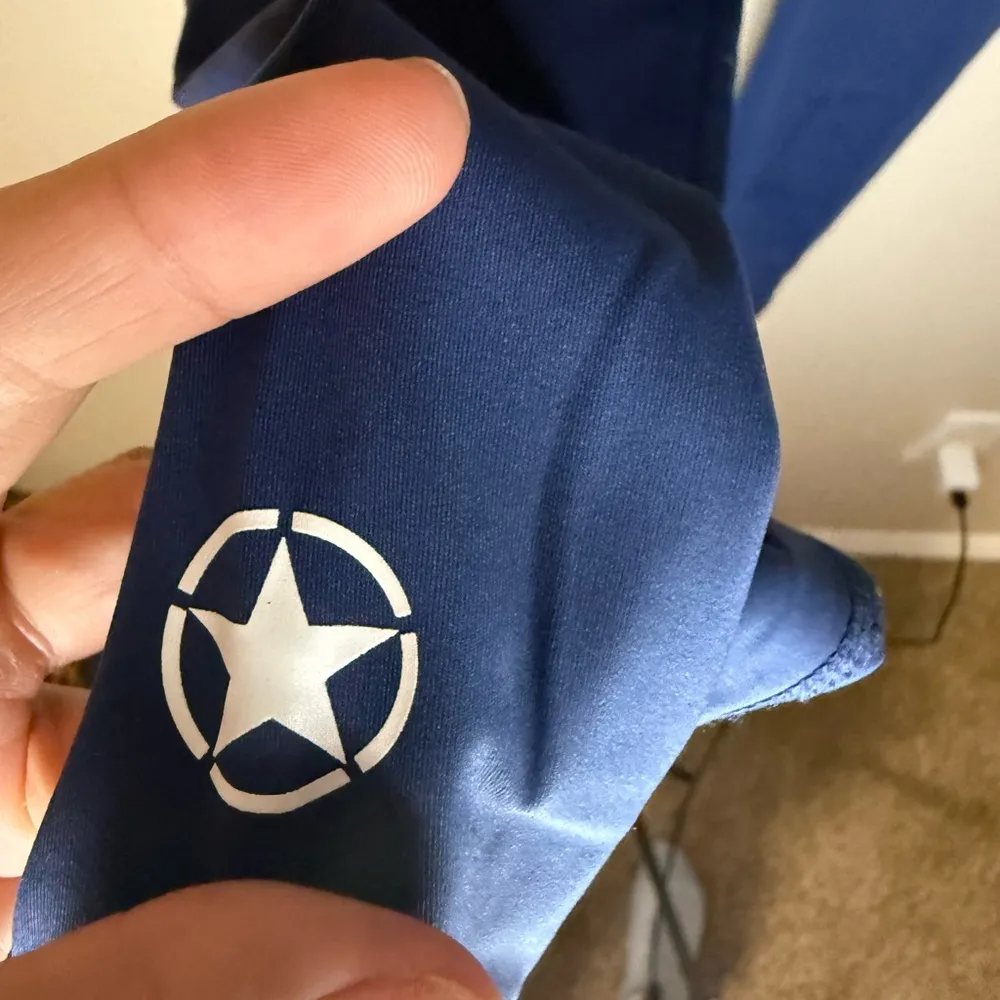 Savage barbell blue 7/8 leggings size small - Image 2