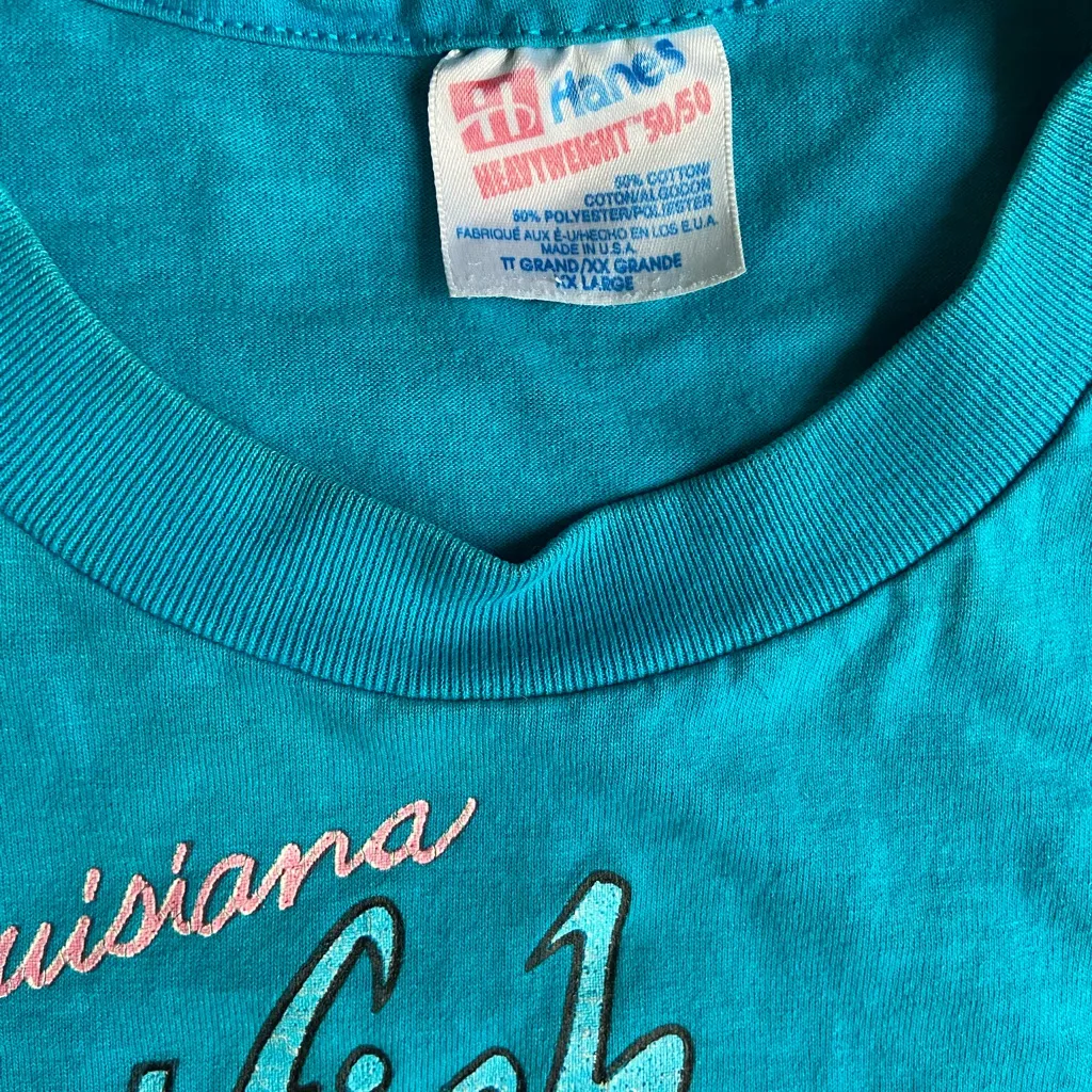 Vintage 90s Louisiana Catfish Festival Graphic T Shirt 🔥 - Image 6