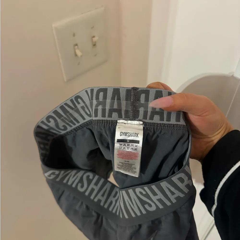 Gymshark athletic shorts grey size M Size M - Image 5