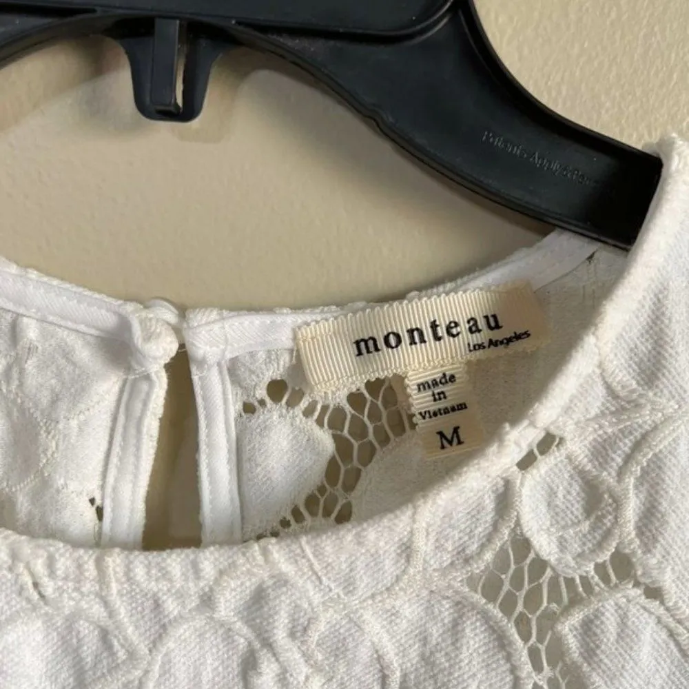 Monteau Los angeles medium ivory dress - Image 3