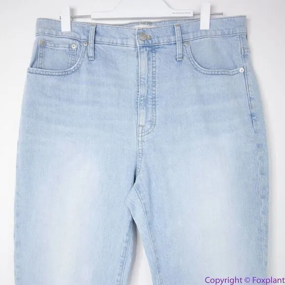 Madewell Slim Demi-Boot Jeans in Bellmeade Wash, size‎ 32, NWT - Image 4