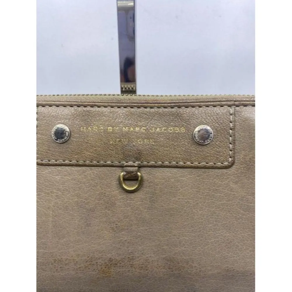 Marc By Marc Jacobs Tan Vintage Accordion Wallet - Image 2