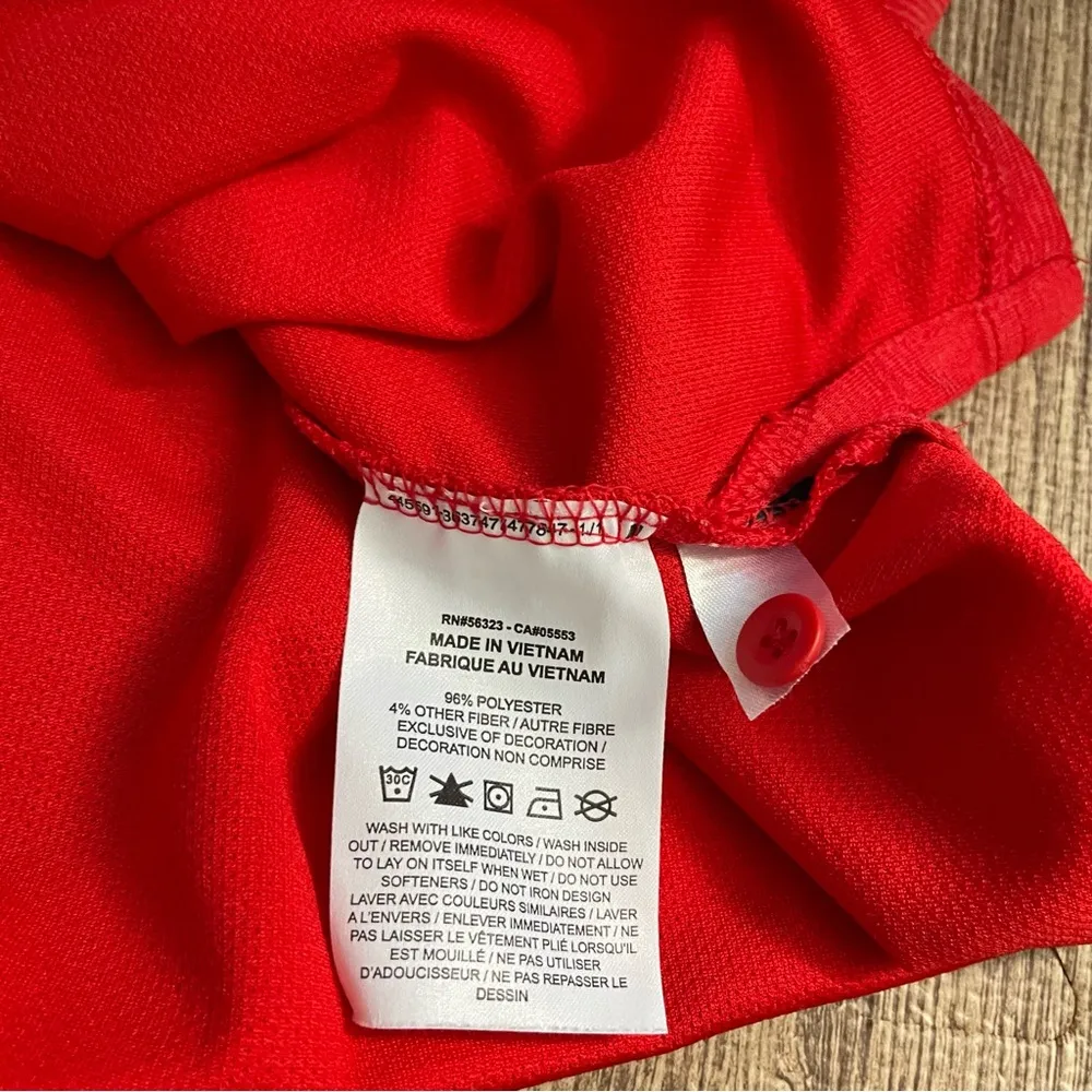 The Ohio State University Red Polo Size XL - Image 4