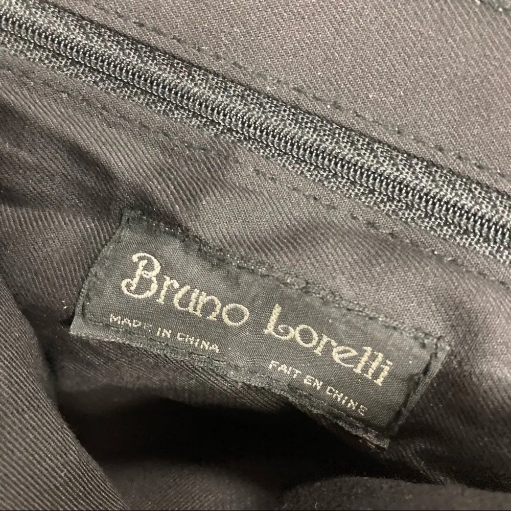 BRUNO LORELLI, Black & Brown Crossbody, handbag/purse. 9X3X9, magnetic closure,‎ - Image 15