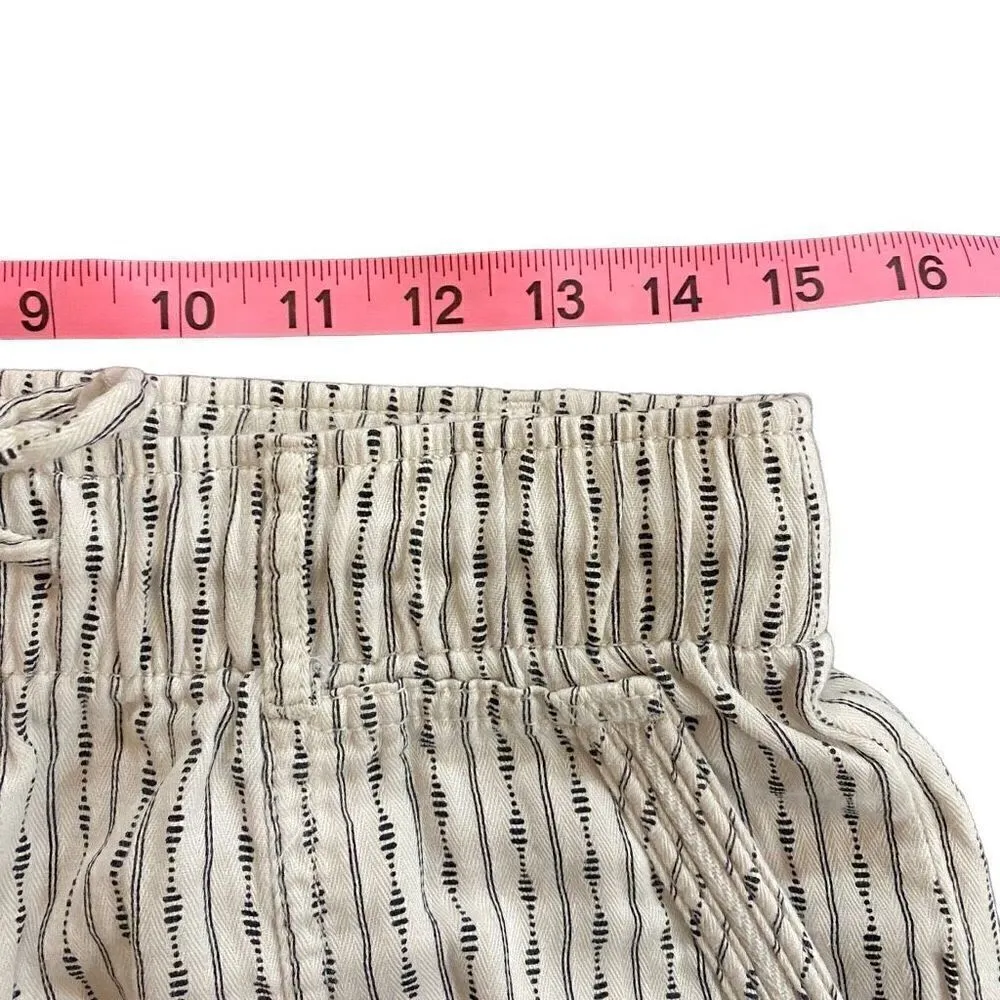 Old navy black cream comfy shirts draw string waist size small - Image 8