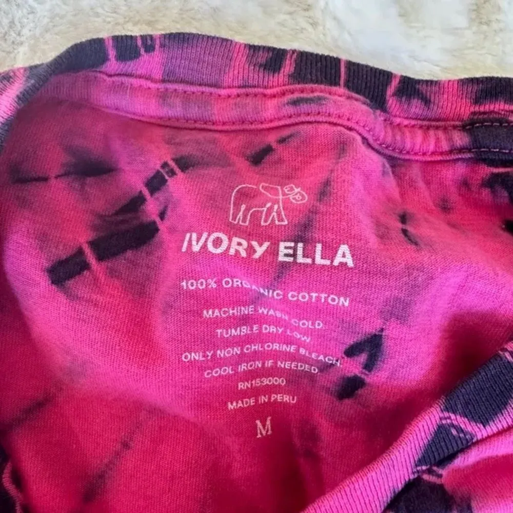Ivory Ella  tie dye top M - Image 2