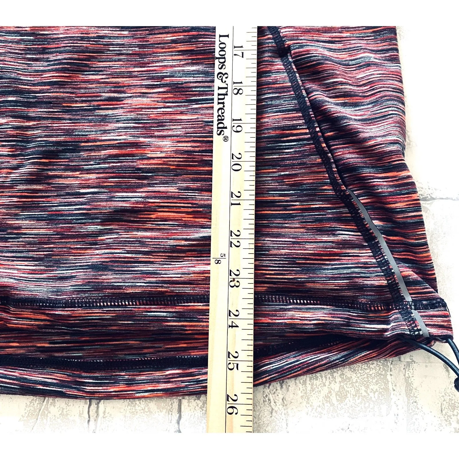 Sweaty Betty Orange Active Turtleneck Thumb Hole Sweatshirt Sz XS (No Sz Tag) - Image 7