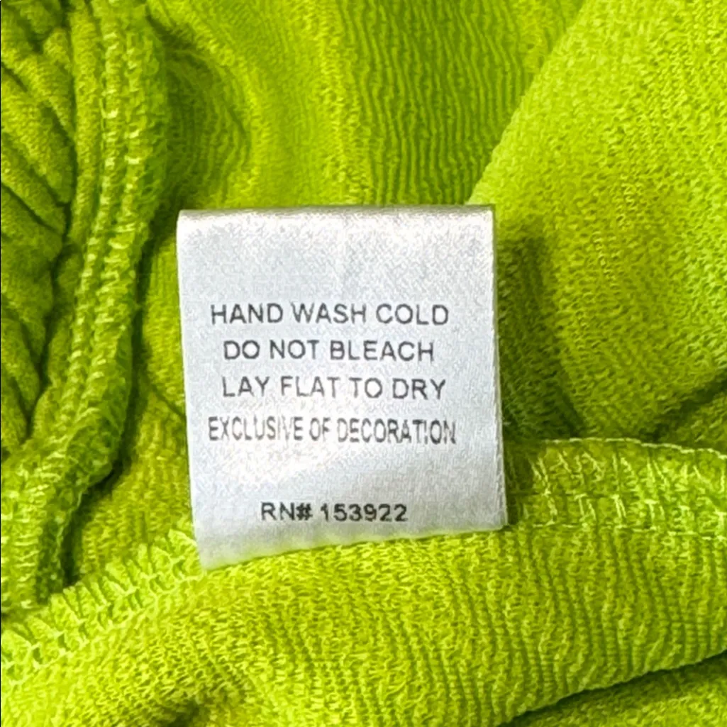 Vibrant Lime 🍋‍🟩 Green Women's Athletic Shorts Size Small - Image 5